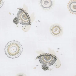 Turtle Muslin Blanket