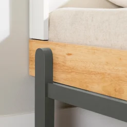 Twin Bed - Bebble Natural and Gray
