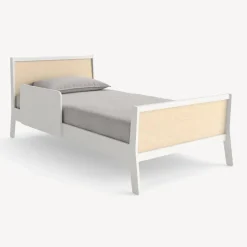 Twin Bed Sparrow Wht Nat