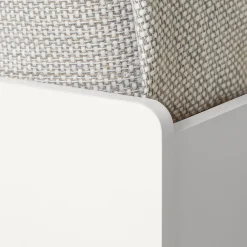 Twin Bed with 3 Drawers - Callesto Pure White