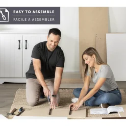 Twin Bed with 3 Drawers - Fusion Pure White