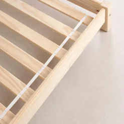 Twin Bed with House Bed Frame Headboard - Sweedi Natural