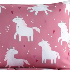 Twin Comforter Set - Unicorns