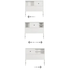 Twin Headboard - Hazen White Pine