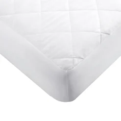 Twin Quilted Mattress Protector + 1 Pillow Protector