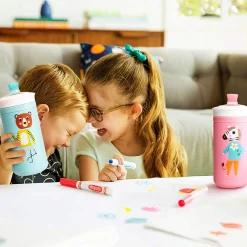 Twisty 9oz Sippy Cup - Pink Animal