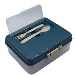 Two Tier Bento - Dark Blue