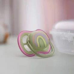 Ultra Air Pacifier 0-6m Lilac Sun/Green Rainbow 2-pack