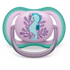 Ultra Air Pacifier 6-18m Puffer Fish / Sea Horse 2-pack