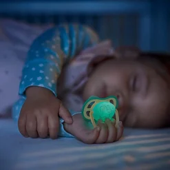 Ultra Air Pacifier Nighttime 0-6m Smiling Star/Owl 2-pack