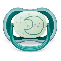 Ultra Air Pacifier Nighttime 6-18m Sleeping Star/Moon 2-pack