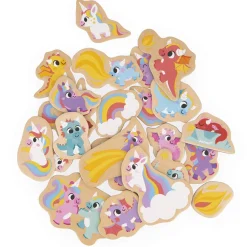 Unicorn & Dragon Magnets 24 Pieces