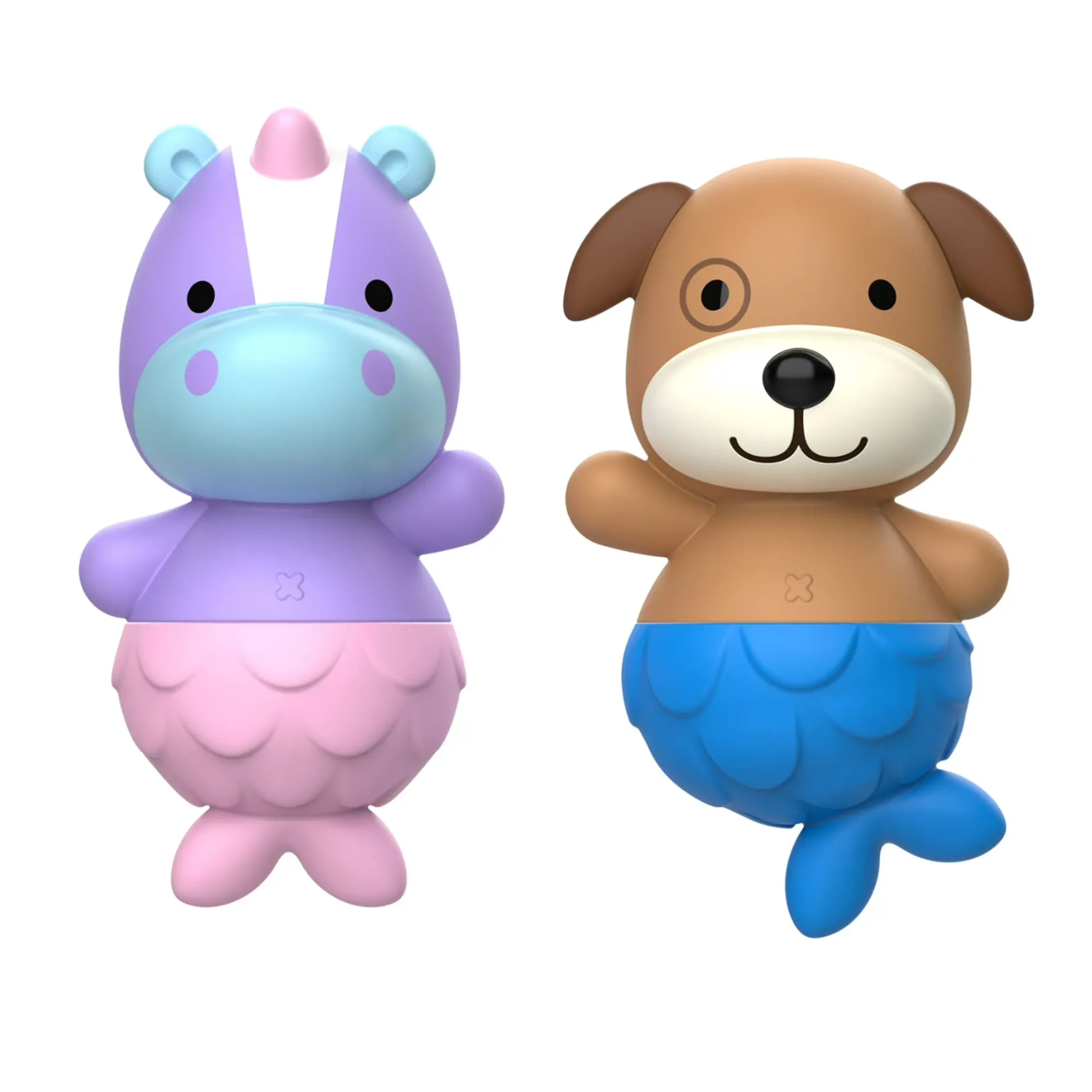 Unicorn And Dog Toys Bath