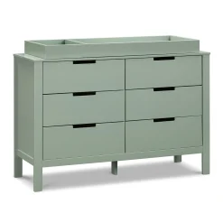 Universal Wide Removable Changing Tray - Light Sage