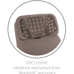 Upholstered Rocking Armchair Swivel, Glider, Recliner Hailey - Alta™ 10 Stain-resistant fabric