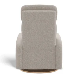 Upholstered Rocking Armchair Swivel, Glider, Recliner Hailey - Beyond Sheep Vanilla