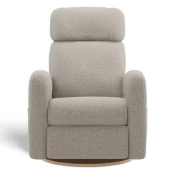 Upholstered Rocking Armchair Swivel, Glider, Recliner Hailey - Breather Driftwood