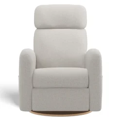 Upholstered Rocking Armchair Swivel, Glider, Recliner Hailey - Alta™ 10 Stain-resistant fabric -Motorized Electric