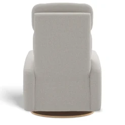 Upholstered Rocking Armchair Swivel, Glider, Recliner Hailey - Alta™ 10 Stain-resistant fabric -Motorized Electric