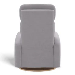 Upholstered Rocking Armchair Swivel, Glider, Recliner Hailey - Como Dove Grey