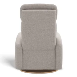 Upholstered Rocking Armchair Swivel, Glider, Recliner Hailey - Arlo Pearl Motorized Electric