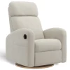Upholstered Rocking Armchair Swivel, Glider, Recliner Hailey - Nubia Ivory