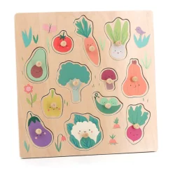 Vegetables Peg Puzzle