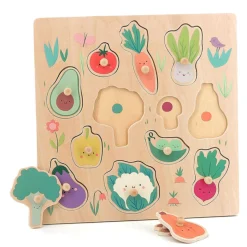 Vegetables Peg Puzzle