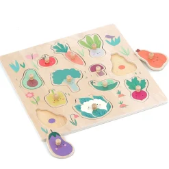 Vegetables Peg Puzzle