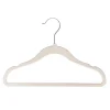 Velvet Hanger (15) - Cream