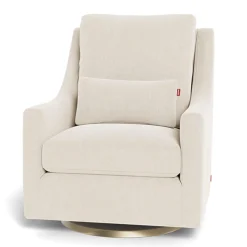 Vera Rocking and Swivel Chair - Dune / Gold
