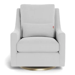 Vera Rocking and Swivel Chair - Ash / Gold