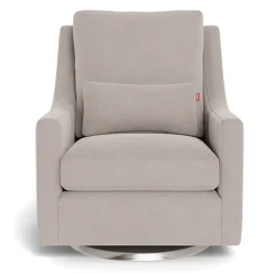 Vera Rocking and Swivel Chair - Sand / Steel