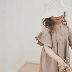 Vichy 40 Upf Bucket Hat 6-24m