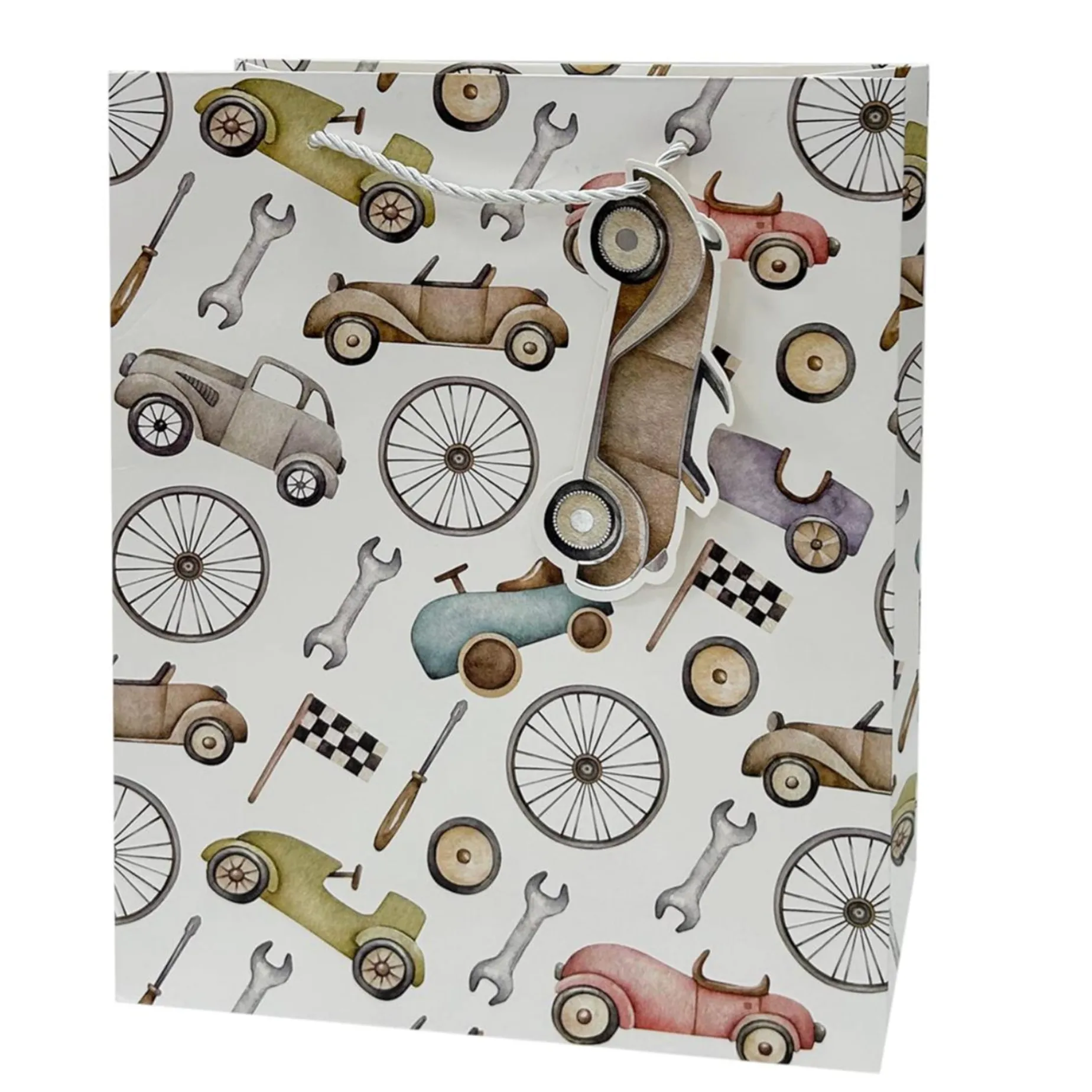 Vintage Cars Gift Bag