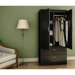Wardrobe Armoire - Acapella Pure Black