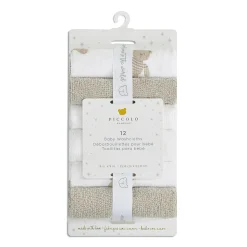 Washcloths (12)-teddy Beige