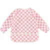 Waterproof Bib Long Sleeves - Plaid