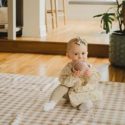 Waterproof Multi-Purpose Floor Mat - Caramel Gingham