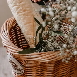 Wicker Bike Basket
