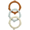 Wild Teething Ring Set - Ginger/Honey