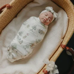 Winnie Swaddle Blanket- Hundred Acre Wood