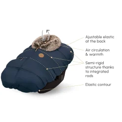 Winter Car Seat Cover - Classic Collection - Blush