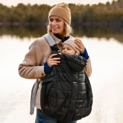 Winter Cover Baby Carrier - Black