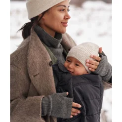 Winter Cover Baby Carrier - Black