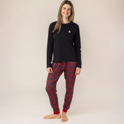 Women Plaid Pajamas