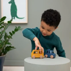 Wooden Animal Car Set