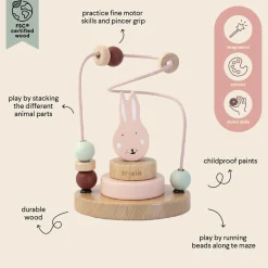 Wooden Beads Maze Mrs Rabbit