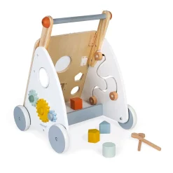 Wooden Multi-Activity Trolley Walker - Sweet Cocoon