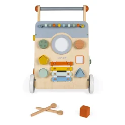 Wooden Multi-Activity Trolley Walker - Sweet Cocoon